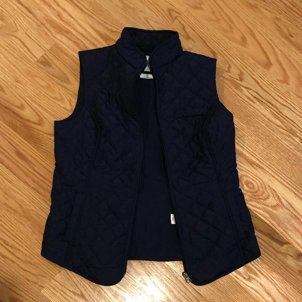 Navy blue vest